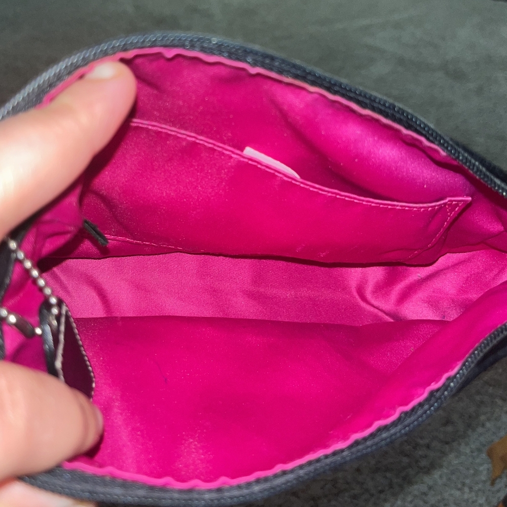 Small Plaid Coach Shoulder Purse - Picture 3 of 3